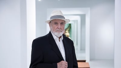Michelangelo Pistoletto’s exhibition Judgment Time is running at Galleria Continua until February. All Photos: Leslie Pableo for The National