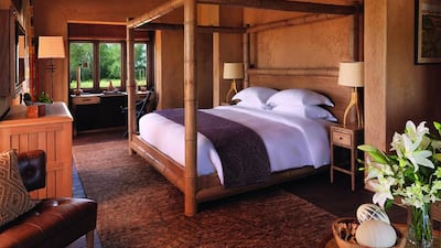 A room at the Al Sahel Villa Resort. Courtesy: Anantara Hotels, Resorts and Spas