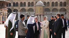 Minister of State Noura Al Kaabi at Umayyad Mosque in Damascus, Syria. Photo: Noura Al Kaabi