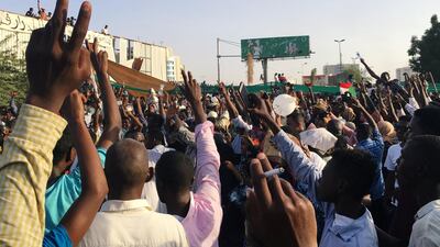 Sudanese demonstrators in Khartoum have been demanding President Omar Al Bashir to step down during several days of protests. Reuters