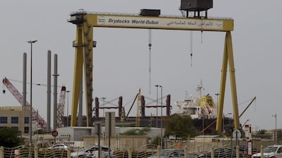 The second restructuring of Drydocks World is regarded as a 'sensitive' issue in Dubai’s financial circles. Kamran Jebreili / AP Photo