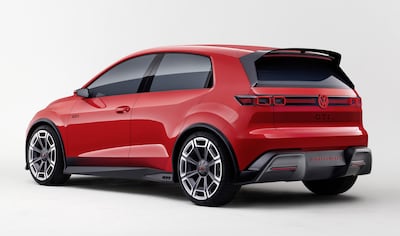The VW ID GTI Concept will retain the front-wheel-drive format. Photo: Volkswagen