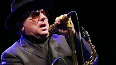 Northern Irish blues and rock singer Van Morrison is not a fan of lockdown measures. AFP