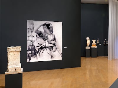 Mixed works from different eras with an international focus on view at Lyon's Museum of Contemporary Art. Photo: Lyon Biennial