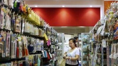 Daiso is one of the many thrift stores in the UAE that offers shoppers a variety of discounted items. Delores Johnson / The National