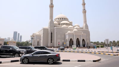 Parking outside mosques will be only be free of charge during prayer time from August. Chris Whiteoak / The National