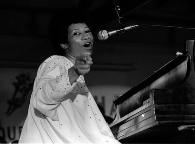 The soul legend playing in Chicago in the 1970s. Getty Images