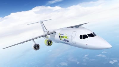 Airbus and Siemens aim to make electric planes a reality. Courtesy of Airbus