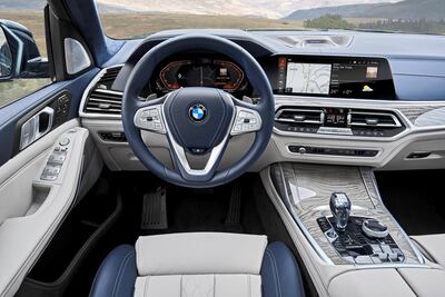 It's all very serene inside. Courtesy BMW