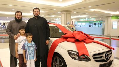 Abdul Hai Dur Muhammad was last week's winner of a Mercedes-Benz car as part of the Abu Dhabi Summer Season raffle draw.