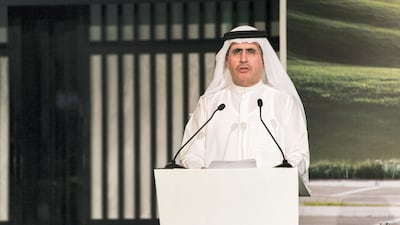 Dewa's managing director and chief executive Saeed Mohammed Al Tayer says the utility plans to spend Dh81bn in the next five years. Reem Mohammed / The National