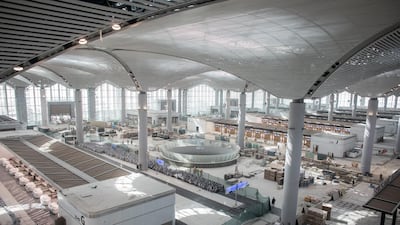 The first phase of the airport is due to open on October 29. Getty Images