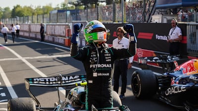 Kimi Antonelli after becoming the first home winner of the Italian GP in 60 years. Getty Images