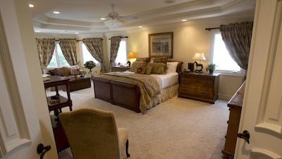 The master bedroom. AP