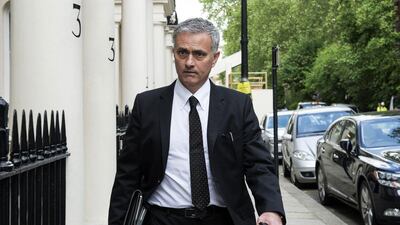 Jose Mourinho's representatives have been in talks with Manchester united officials this week. Will Oliver / EPA