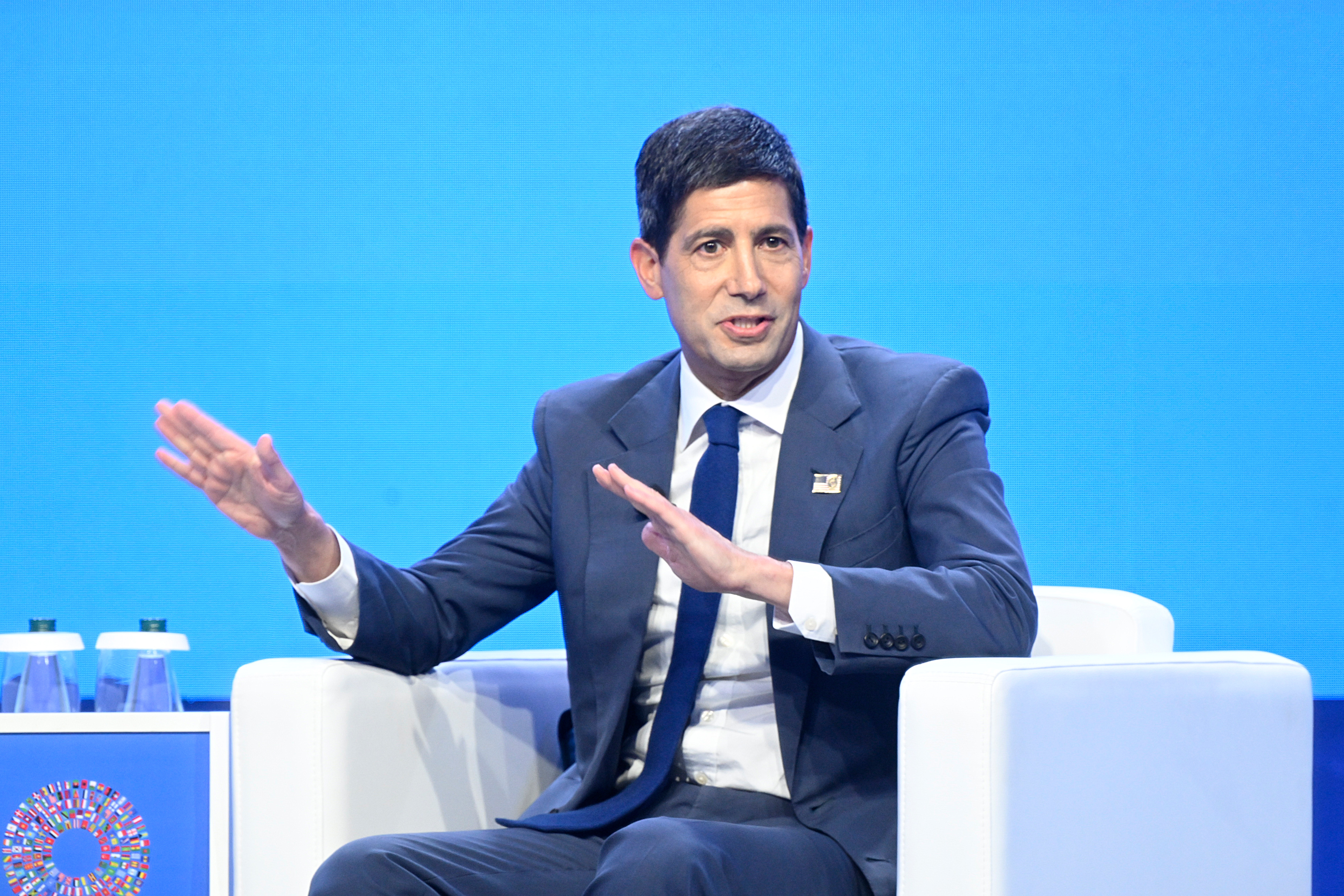 Federal Reserve chairman Kevin Warsh at the IMF and World Bank annual meetings in Bangkok. Bloomberg