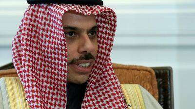 Saudi Arabia's Foreign Minister Prince Faisal Bin Farhan. Reuters