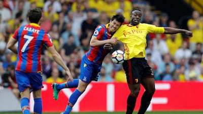 Centre-back: James Tomkins (Crystal Palace) – His defiant defending was a reason why Watford drew a blank as Crystal Palace nudged another point nearer to safety. Darren Staples / Reuters