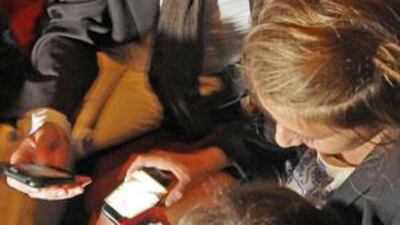 Invited guests enjoy the party of Elysiants, a global social network, which launched in Dubai last Wednesday.