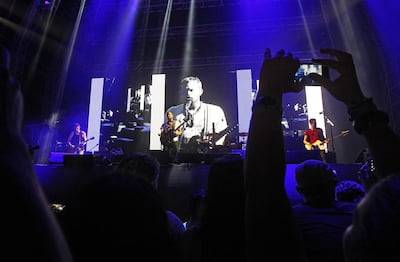 Kings of Leon in concert in Dubai. Jeffrey E Biteng / The National