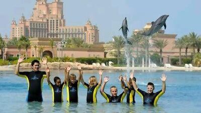 Aqua Camp at the Atlantis promises fun adventures for teenagers. Courtesy Atlantis