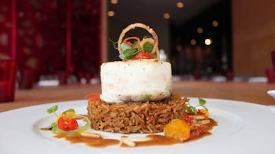 CuiScene restaurant at the Fairmont Bab Al Bahr. Courtesy of Fairmont Bab Al Bahr