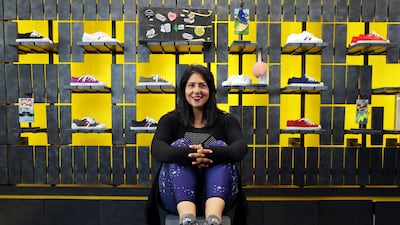 Priya Bhatia, founder of Hautletic, at her store in Galleria Mall, Dubai. Chris Whiteoak / The National
