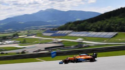McLaren's Lando Norris. AP