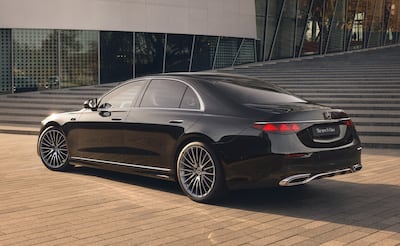 The standard offering in the UAE will be the long-wheelbase S-Class. Photo: Mercedes-Benz Group AG