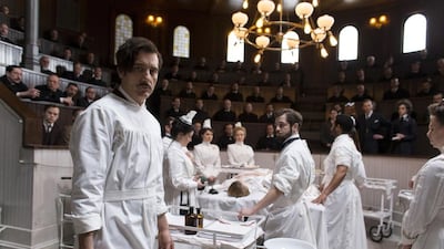 Clive Owen in HBO’s The Knick, available on OSN First. Courtesy HBO