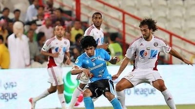 Baniyas' Amer Abdulrahman has done well more so for the national team. Mike Young / The National