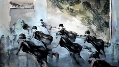 Zsolt Bodoni, Untitled (Ants). Courtey Green Art Gallery