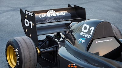 Linford Motorsport began life four years ago. Leslie Pableo for The National