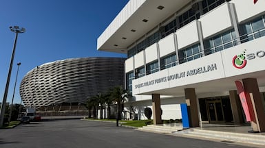 The highly impressive Prince Moulay Abdellah Sports Complex in Rabat was built within two years. Andy Mitten for The National