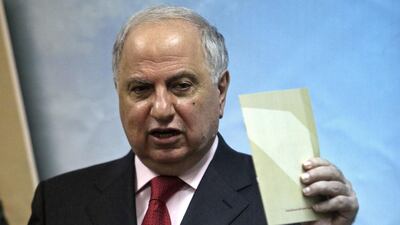 Ahmed Chalabi's obituaries in the West have been condemnatory. Karim Kadim / AP