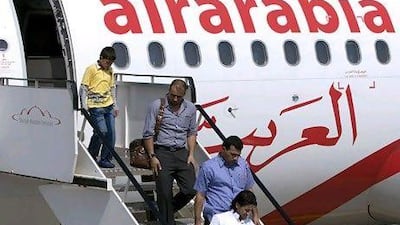 Air Arabia has two additional hubs in Egypt and Morocco, while a planned third hub in Jordan is on hold. Jeff Topping / The National