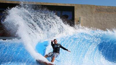 World champion flowboarder Clayton-Barker