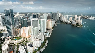 Miami, the second-largest city in Florida after Jacksonville, acts as a gateway to south Florida and the South American market. Getty