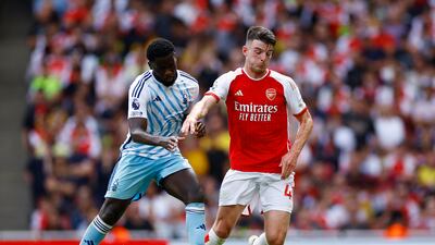 Orel Mangala 6: Belgian midfielder gives some physical presence in centre of park but generally chasing Arsenal shadows and picked up booking for blatant pull on Odegaard. Reuters