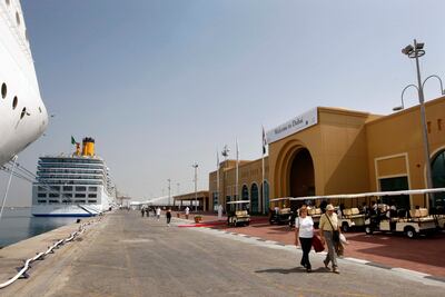 The Dubai Cruise Terminal at Port Rashid in 2010. Stephen Lock / The National