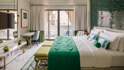 A premium room. Rixos Saadiyat Island