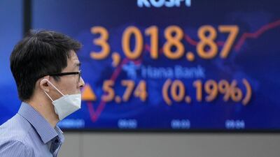 Shares were mixed in Asia after major Chinese property developer Evergrande said a plan to sell its property management arm to a smaller rival had fallen through. AP