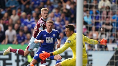 =12) Harvey Barnes (Leicester City) 13 goals in 34 matches; one assist; minutes per goal 209. AP