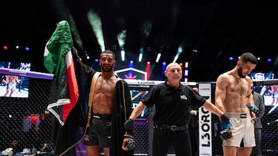 Mohammad Al Aqraa punched his way into the welterweight semi-finals with a dominant third-round TKO win over Youcef Ouabbas.