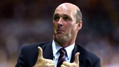 John Metgod joins Tony Adams's Pompey coaching staff.