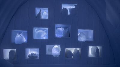 To Bed with the Chickens encourages guests to go to bed early. Designed by Edith Van de Wetering and Wilfred Stijger.