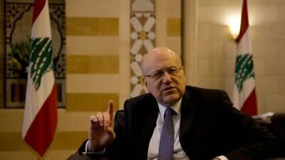 Lebanon's prime minister, Najib Mikati, in an interview Saturday, insists that Lebanon will not be drawn into the Syrian crisis.
