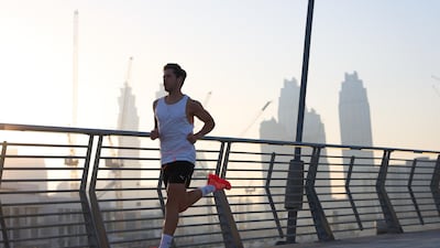 Evren Ozka's route through the UAE starts in Fujairah, from where he will run to the border with Saudi Arabia. Photo: Evren Ozka