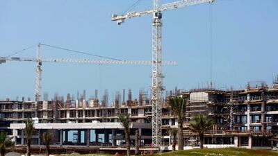 Hotel construction will continue to be a familiar sight in the UAE with thousands more rooms planned. Sammy Dallal / The National