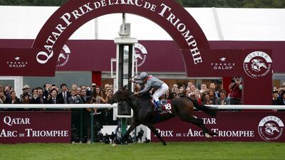 Qatar, who sponsor the Prix de l'Arc de Triomphe at Longchamp, outside Paris, have jumped the Channel and will also take a primary sponsorship role at Goodwood in England. Francois Mori / AP Photo